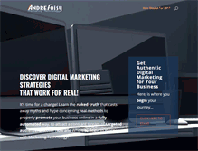 Tablet Screenshot of andrefoisy.com